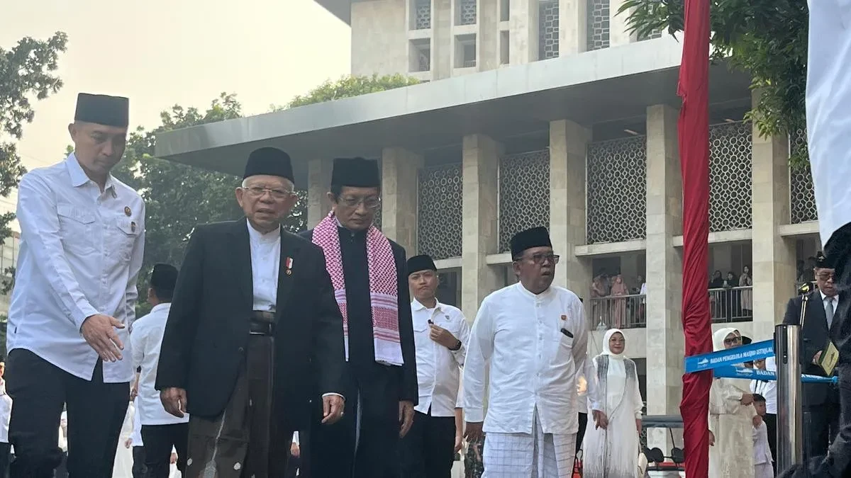 Wapres Ma'ruf Amin: Idul Adha Pelajaran Penting soal Solidaritas Sosial