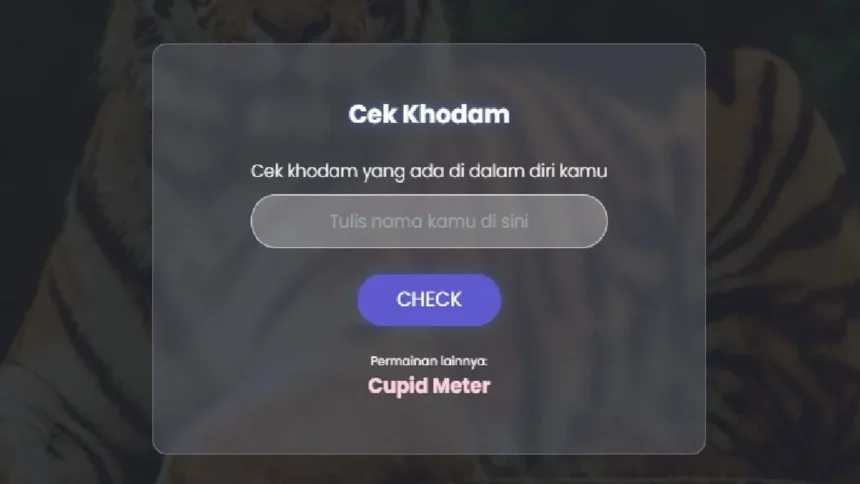 Lebih dari Sekedar Ramalan: Cek Khodam dan Cupid Meter untuk Kehidupan Cinta yang Bahagia (Ilustrasi)