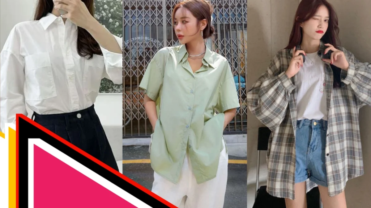 Inspirasi Kemeja Korea Cewek yang Stylish dan Fleksibel untuk Semua Acara! (Ilustrasi)
