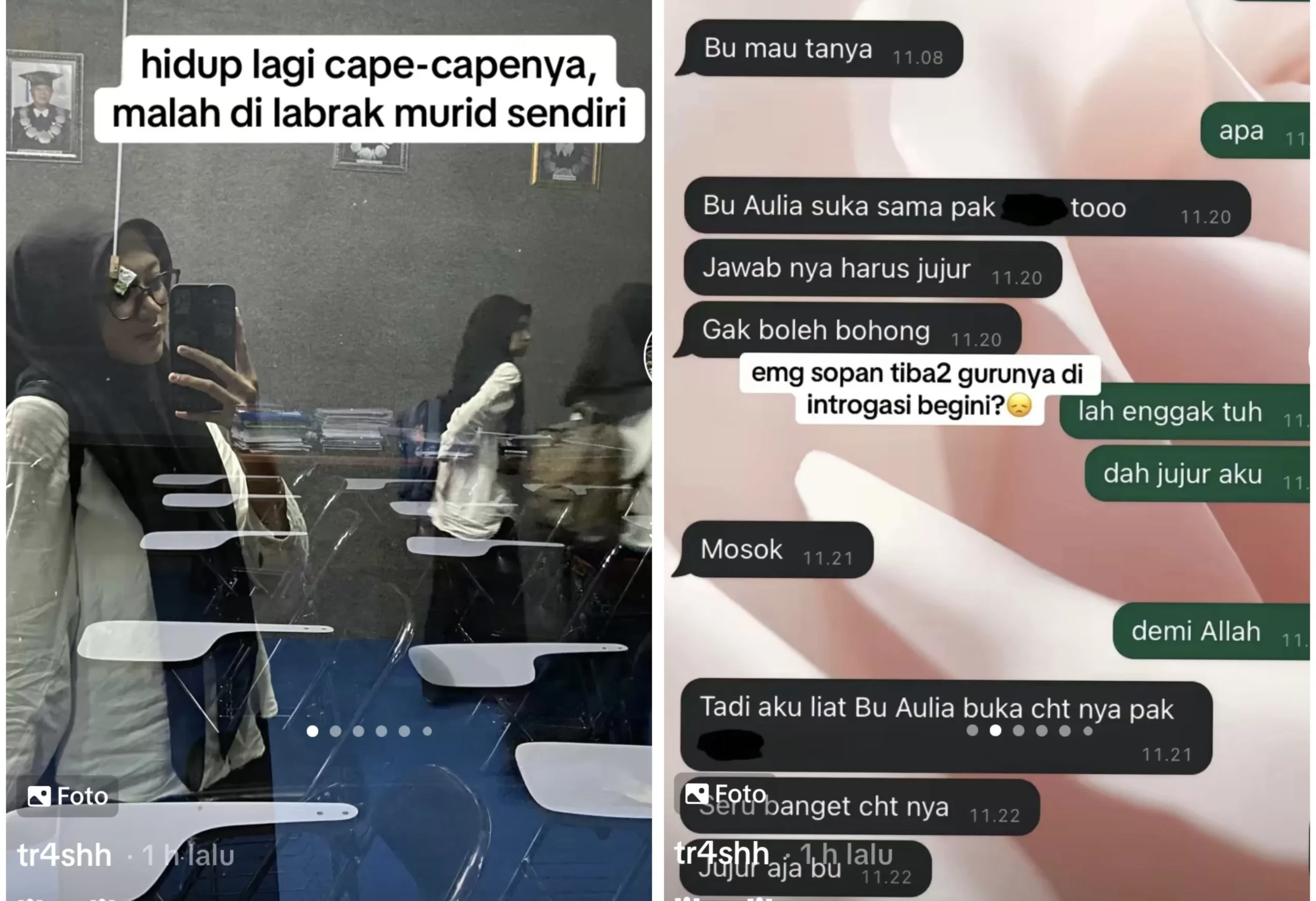 Heboh! Murid SD Labrak Guru di Solo Gegara Cemburu, Chatting dengan Guru Idola Terbongkar