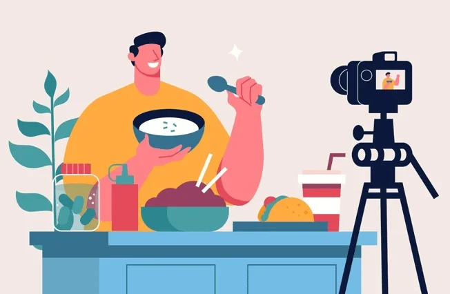 Rahasia Food Vlogger Sukses: Membongkar Kosakata Ajaib yang Memikat Lidah Penonton (Ilustrasi)