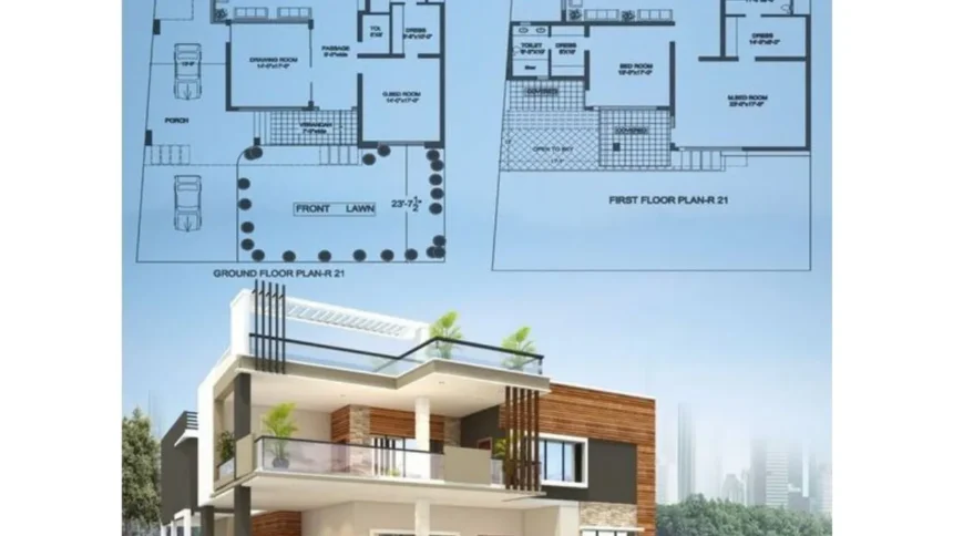 8 Desain + Denah Rumah Minimalis 3 Kamar: Cocok untuk Keluarga Sakinah!