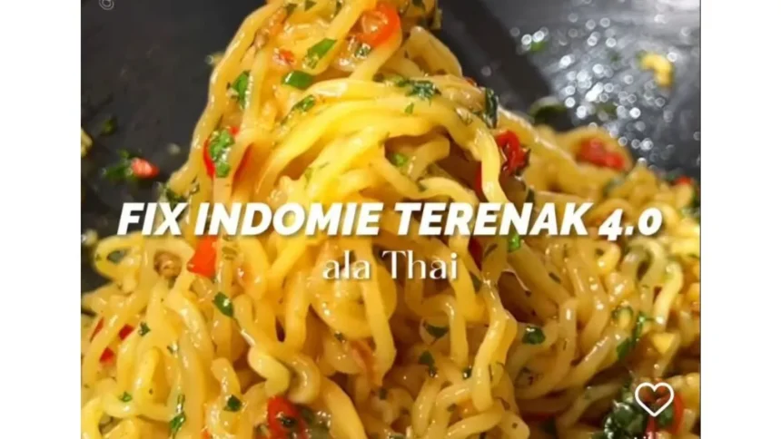 Kreasi Masak Indomie di Tambah 6 Bahan Ini, Dijamin Mantul!
