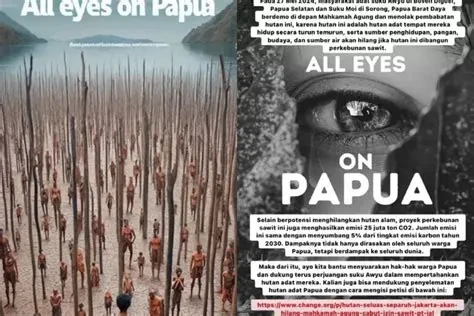 #AllEyesOnPapua: Menolak Sawit, Menyelamatkan Hutan, dan Mempertahankan Hak Adat