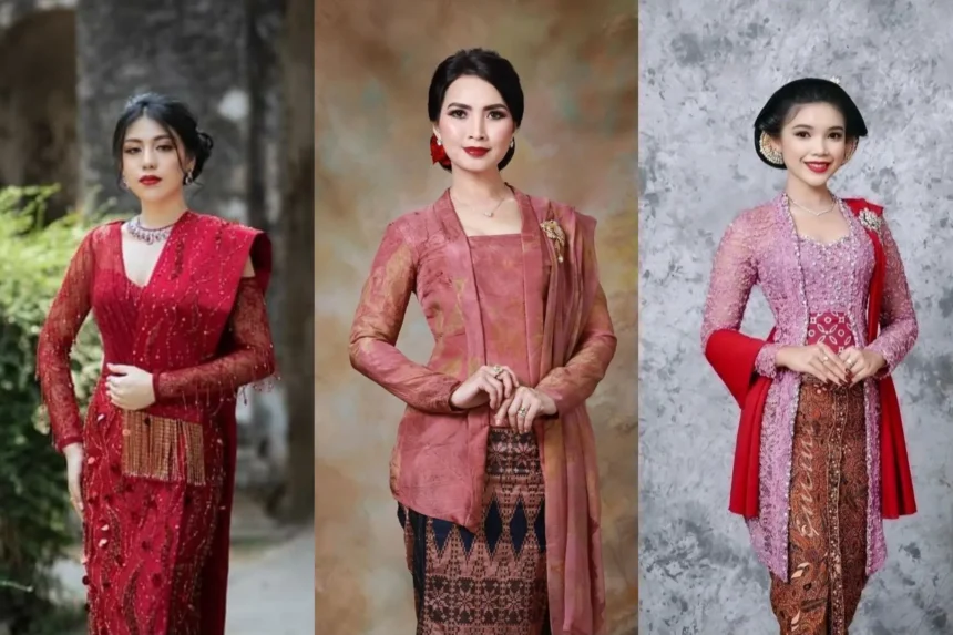 Inspirasi Kebaya Selendang Modern 2024: Tampil Percaya Diri dan Menawan bagi Wanita Berpostur Besar