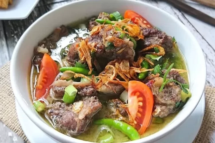 Resep Spesial Sop Buntut Sapi untuk Idul Adha, Mantap!