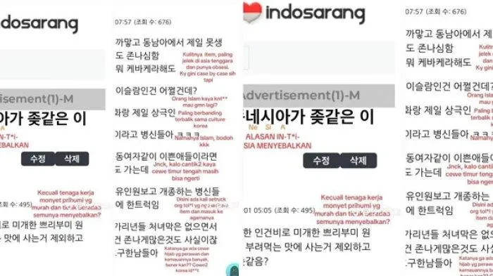 Hati Teriris Warga Indonesia Mengalami Rasisme dan Penghinaan di Forum Online Korea