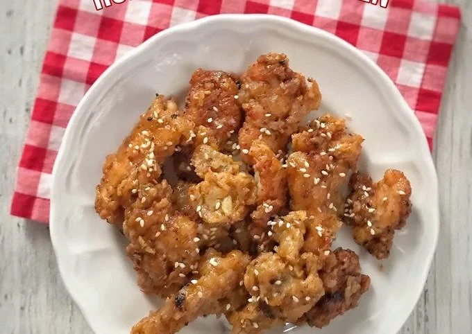 Resep Ayam Goreng Pedas Renyah: Sensasi Pedas Manis yang Menggugah Selera (Ilustrasi)