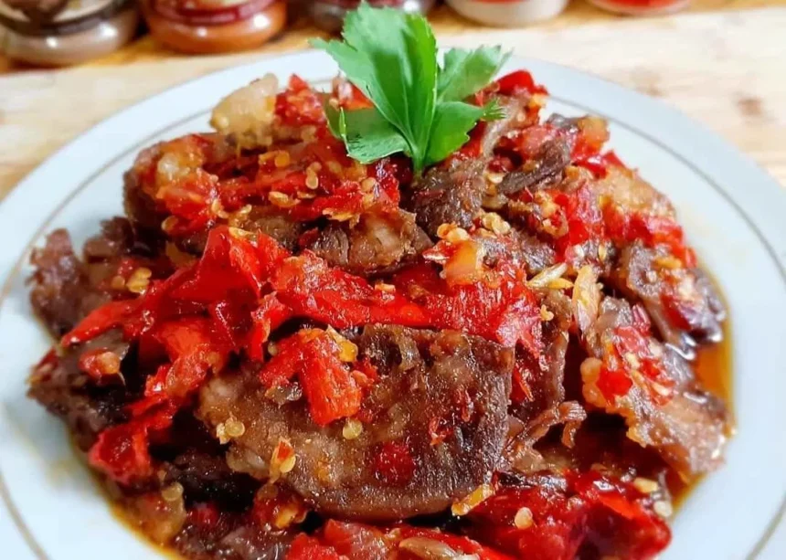 Coba Resep Ini! Dendeng Balado Basah Khas Padang yang Bikin Lidah Bergoyang! (Ilustrasi)