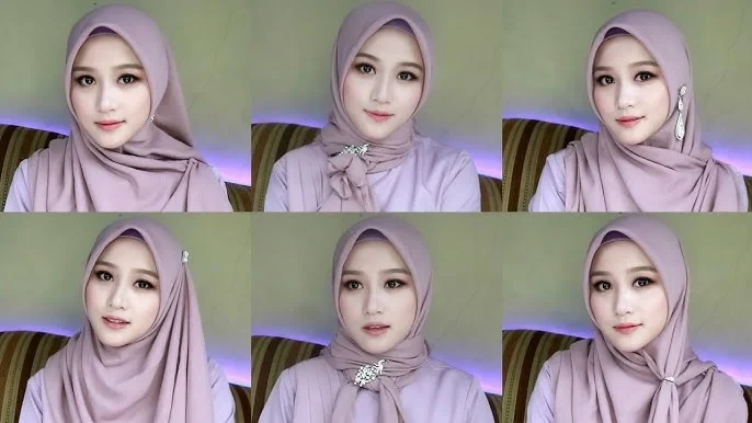 Hijab Segi Empat untuk Ibu Bekerja yang Simpel dan Cepat
