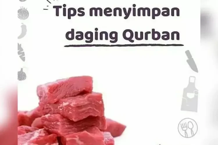 Tips Simpan Daging Kurban yang Benar agar Tetap Awet dan Segar