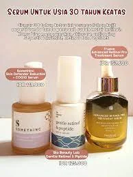 Skincare Usia 30an: Apa Saja Produk yang Wajib Digunakan? (Ilustrasi)