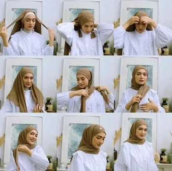Panduan Memakai Hijab Segi Empat Tanpa Jarum Pentul dengan Gaya yang Stylish dan Praktis