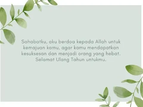 Ucapan Ultah Islami Penuh Makna! Doa Terbaik untuk Orang Tersayang