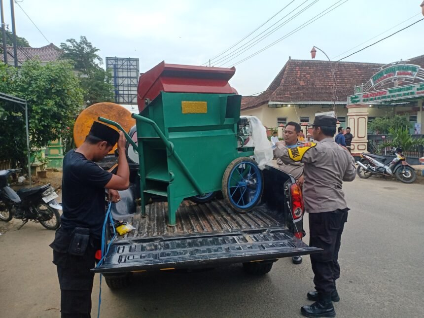 Mesin bantuan selip jagung