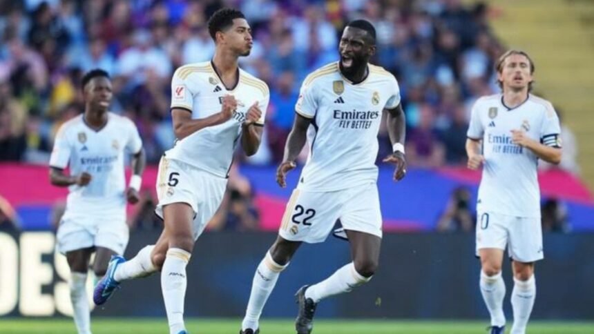 Madrid Rebut Kemenangan Dari Barcelona, Skor Akhir 2 1! Bellingham Jadi Pahlawan