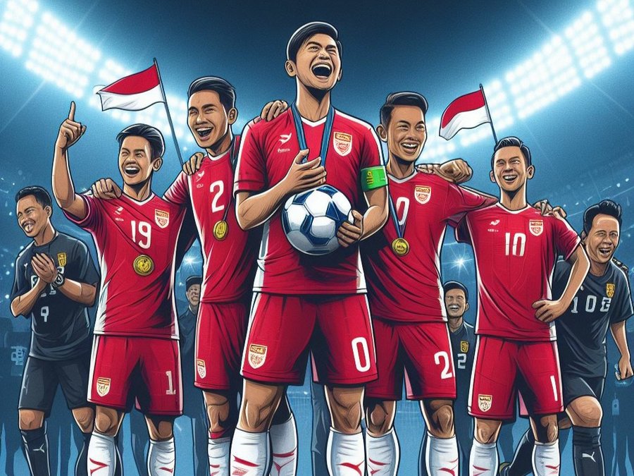 12 0! Indonesia Bantai Brunei Dan Melaju Ke Fase Berikutnya!
