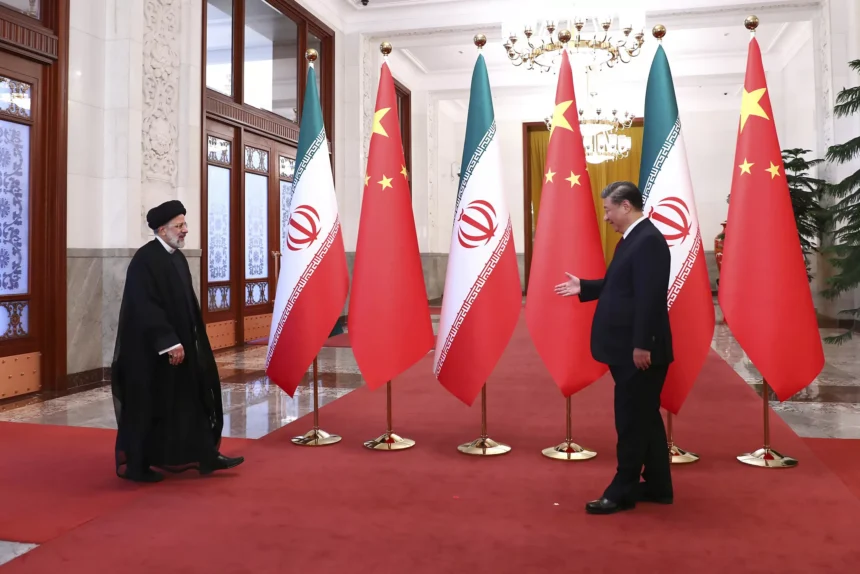 Presiden Iran, dalam kunjungan kenegaraan ke China,