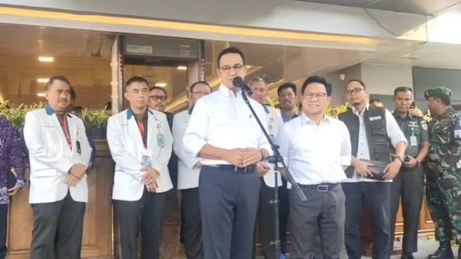 Anies Cak Imin Siap Bertarung Di Pilpres 2024 Usai Tes Kesehatan Di Rspad