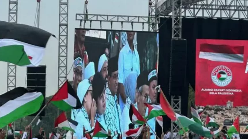 Bela Palestina: Mengapa Tokoh Nasional Indonesia Berbondong Bondong Ke Monas?