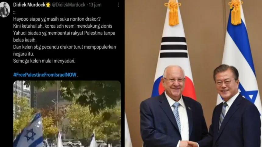 Gara Gara Nonton Drakor, Kamu Jadi Pro Israel? Ini Dia Alasan Korea Selatan Dukung Israel!