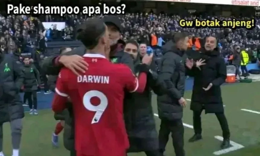 Manchester City Vs Liverpool Berakhir Imbang! Nunez Ngamuk Ke Guardiola, Sebut Pep ‘penipu Botak’!