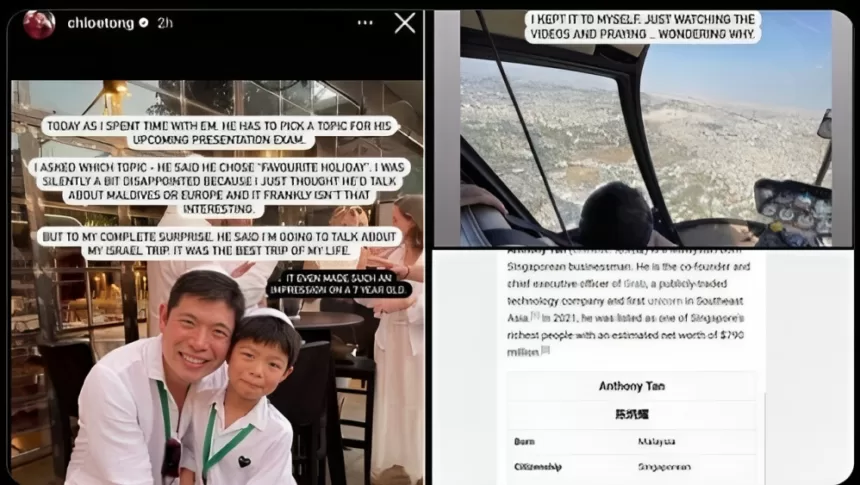 Cinta Chloe Tong Pada Israel, Grab Terancam Diblokir