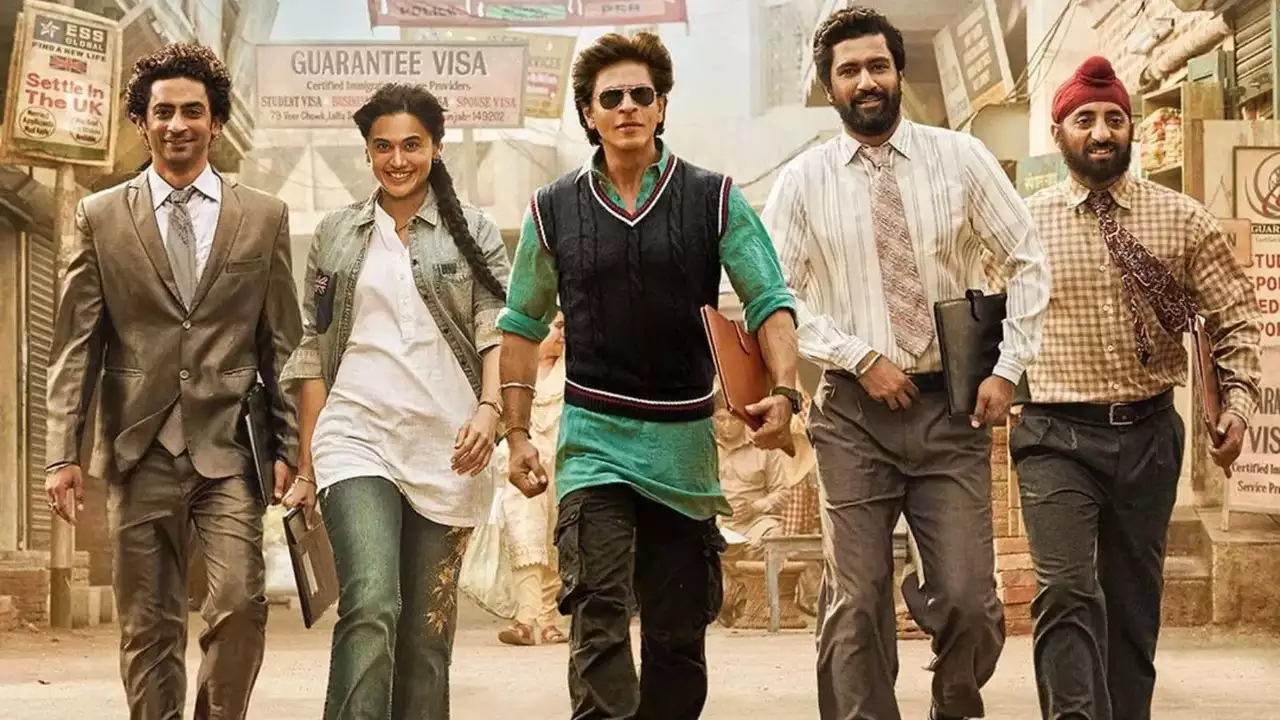 Dunki, An Unusual Journey of Four Friends from Punjab to England