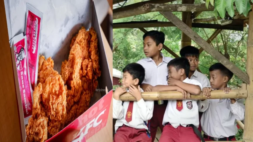 Viral, Bu Guru yang Berjanji Belikan KFC Bagi Muridnya Jika Lulus Ujian