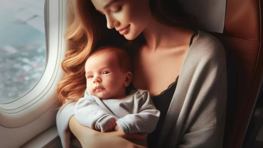 Susui Bayi di Dalam Pesawat Kok Malah Gitu! Ini Loh 7 Tips yang Benar Menurut Pramugari