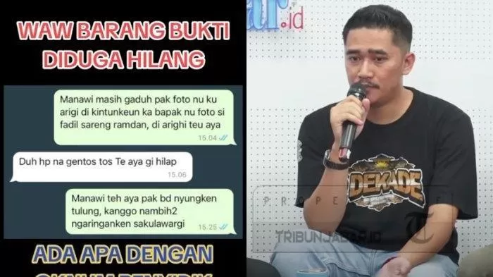 Arighi Minta “Tulung” pada Oknum Penyidik untuk Barang Bukti yang Hilang