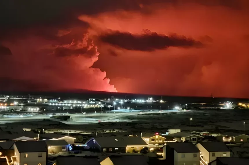 Spectacular Natural Phenomenon: First Volcanic Eruption in Iceland in 800 Years