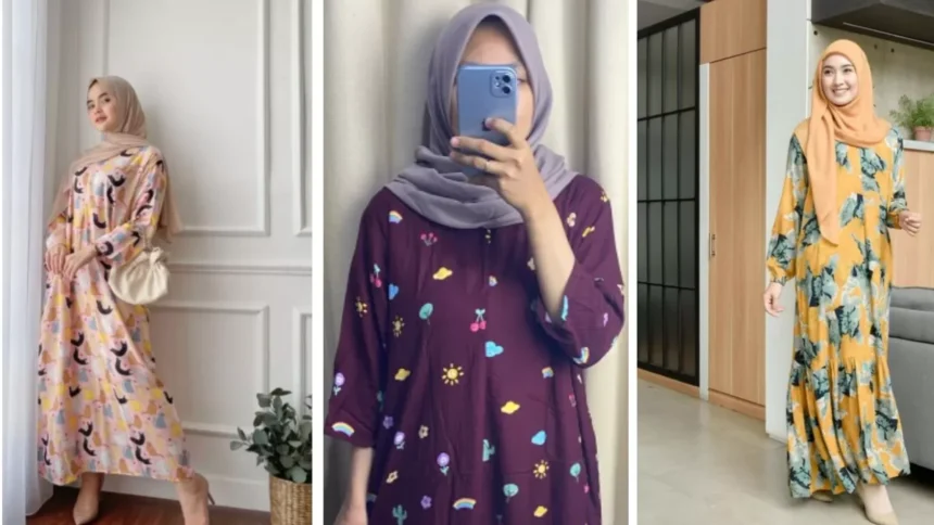 10 Tips Trend Memakai Daster Dimanapun, Kapanpun, Agar Tidak Terkesan Pakaian Rumahan Biasa