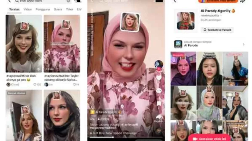 Filter TikTok Ini Bisa Ubah Kamu Jadi Taylor Swift! Mau Coba?