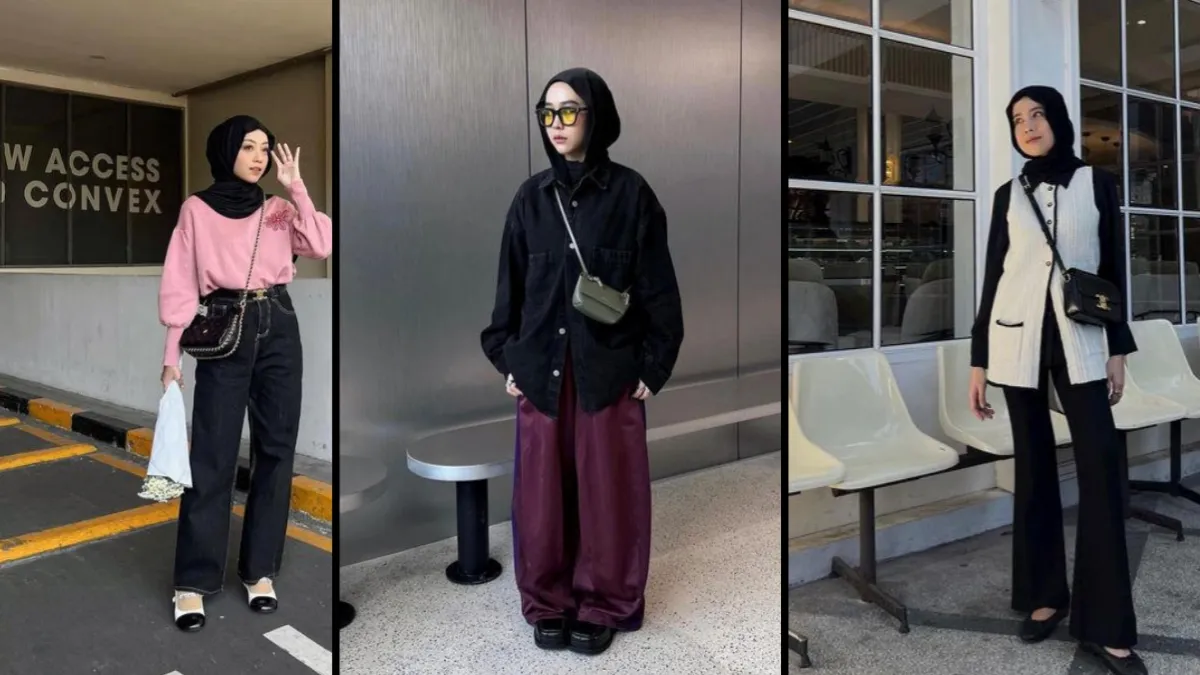 5 Ide Outfit Celana and Hijab ala Korea yang Bisa Kamu Tiru untuk Berbagai Acara!