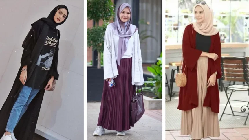 7 Tips Padu Padan Cardigan Agar Terlihat Lebih Stylish dan Syar’i untuk Wanita 40 Tahun ke Atas