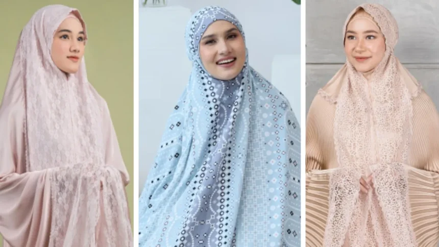 Mukena Motif yang Syari dan Nyaman, Wajib Punya Buat Emak-Emak 40 Tahun Ke Atas!