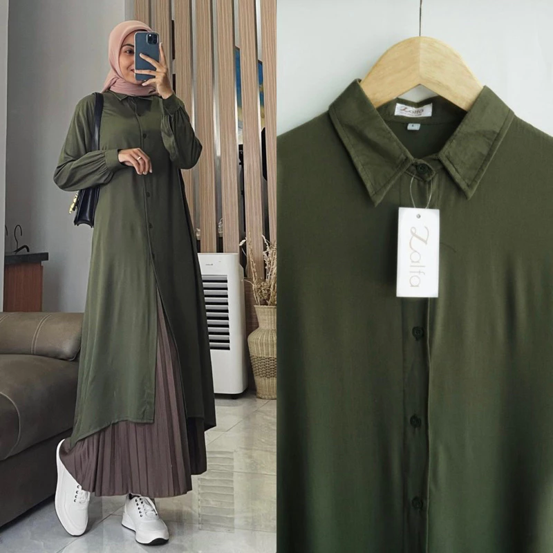 8 Tunik Polos yang Cocok untuk Wanita di Atas 30 Tahun untuk Hadiri Kondangan