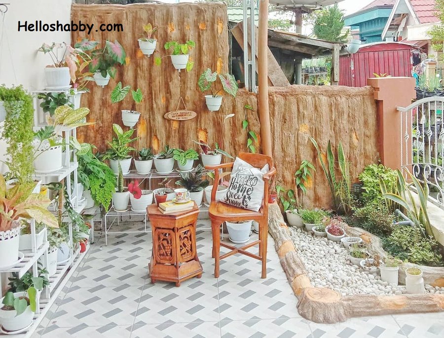 Inspirasi Taman Vertikal Teras Rumah Type 36 ~ HelloShabby.com ...