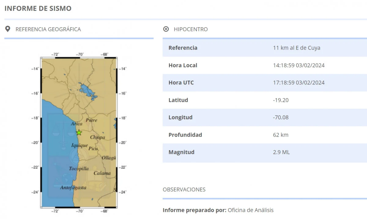 Temlor Chile Diguncang Gempa Bumi Empat Kali dalam Sehari