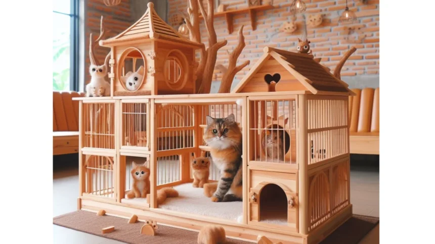 Cara Mudah dan Praktis Membuat Kandang Kucing Dari Kayu, Kucingmu Pasti Suka!