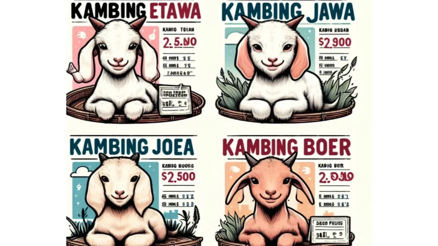 Harga Anak Kambing Umur 2 Bulan, Mau Tau? Yuk, Intip Disini!