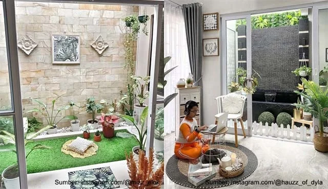 10 Desain Rumah Ada Taman di Dalam: Cantik, Minimalis Modern!