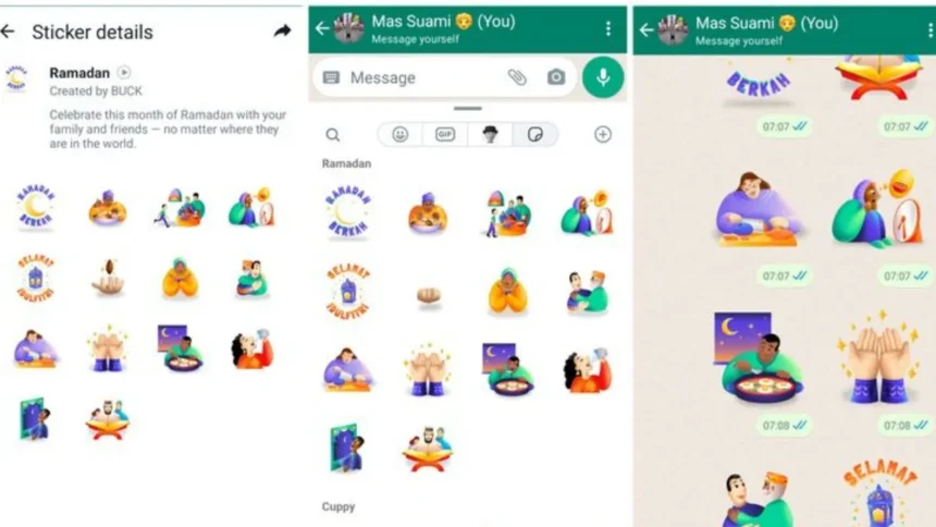 WhatsApp Rilis Stiker Ramadhan, Yuk Download!