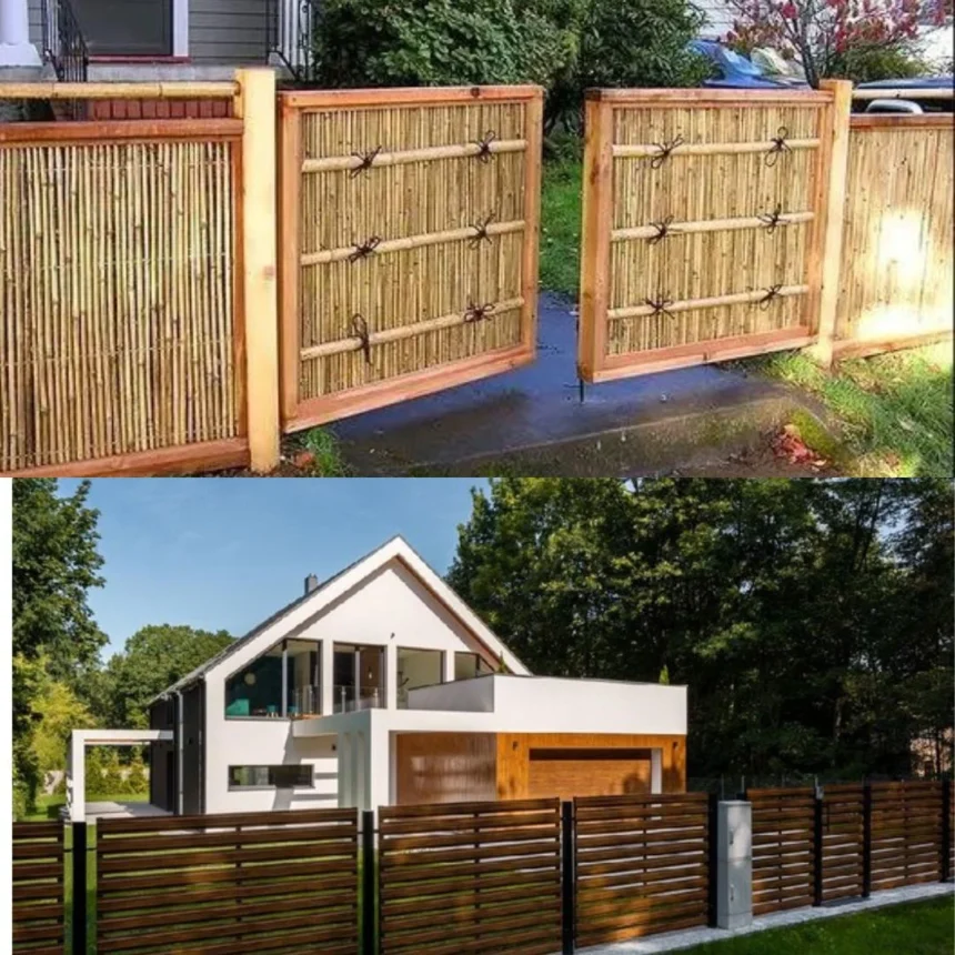 Pagar Bambu vs Pagar Kayu: Mana yang Lebih Baik untuk Rumah Minimalis