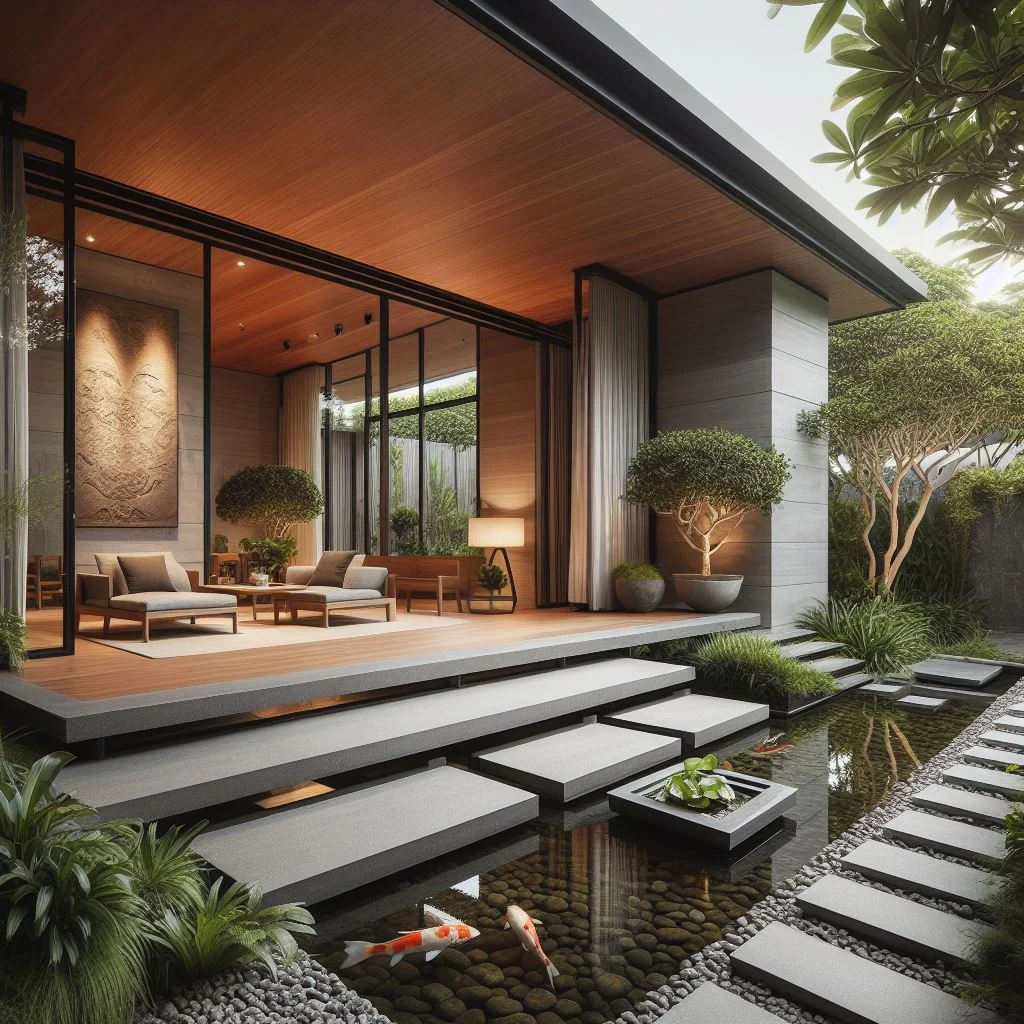 7 Ide Desain Teras Depan Minimalis Modern Kombinasi Batu Alam Kekinian: Sulap Tampilan Depan Rumah Anda!