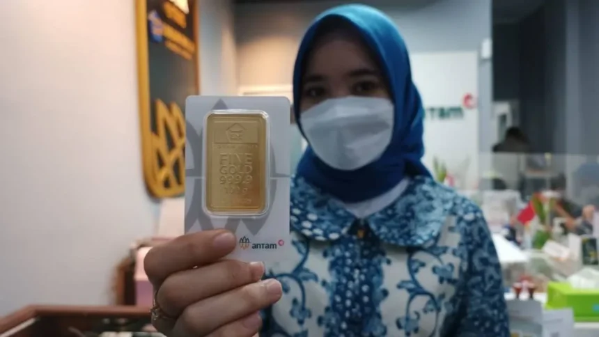 Emas Antam Meroket! Ini Harga Terbaru 0,5 Gram – 1 Kg