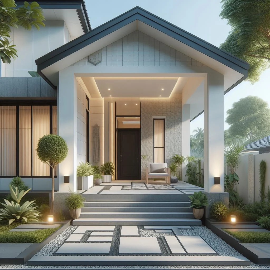 5 Ide Model Teras Batu Alam Setengah Badan: Desain Minimalis untuk Budget Terbatas
