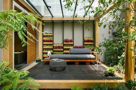 500+ Gambar Desain Teras Belakang Rumah Minimalis Modern Tampil...