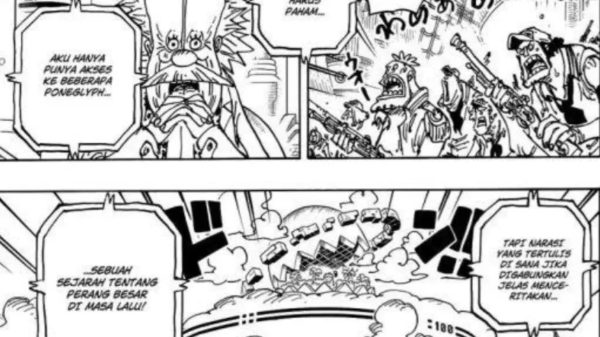Link Baca dan Spoiler One Piece Chapter 1115: Vegapunk Ungkap Rahasia Poneglyph!